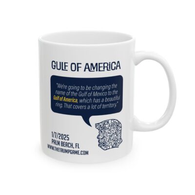 Gulf Of America Trump Quote Mug